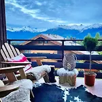度假居 Window On Montana, Avec Vue Sur Les Alpes