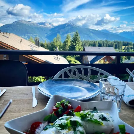 Window On Montana, Avec Vue Sur Les Alpes Casa de Férias Crans-Montana