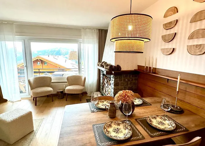 Window On Montana, Avec Vue Sur Les Alpes * Crans-Montana